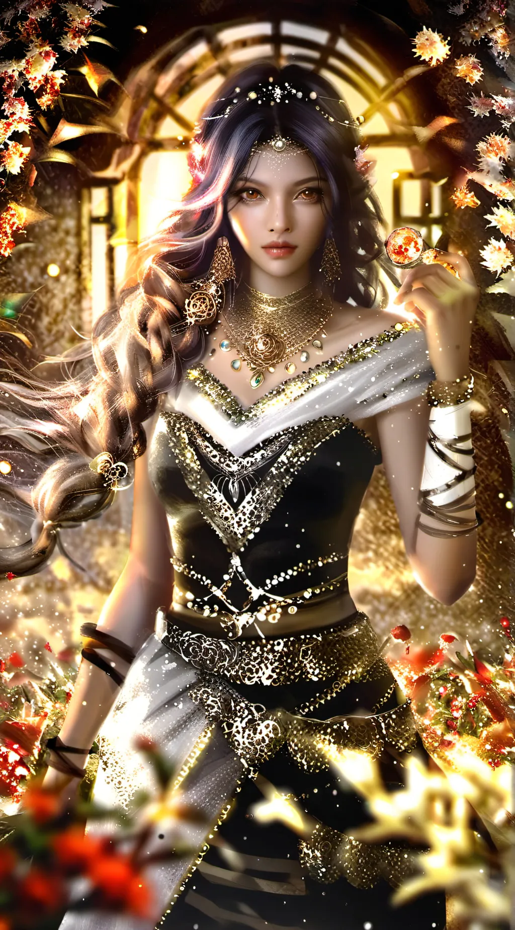 ai character: Sarah background