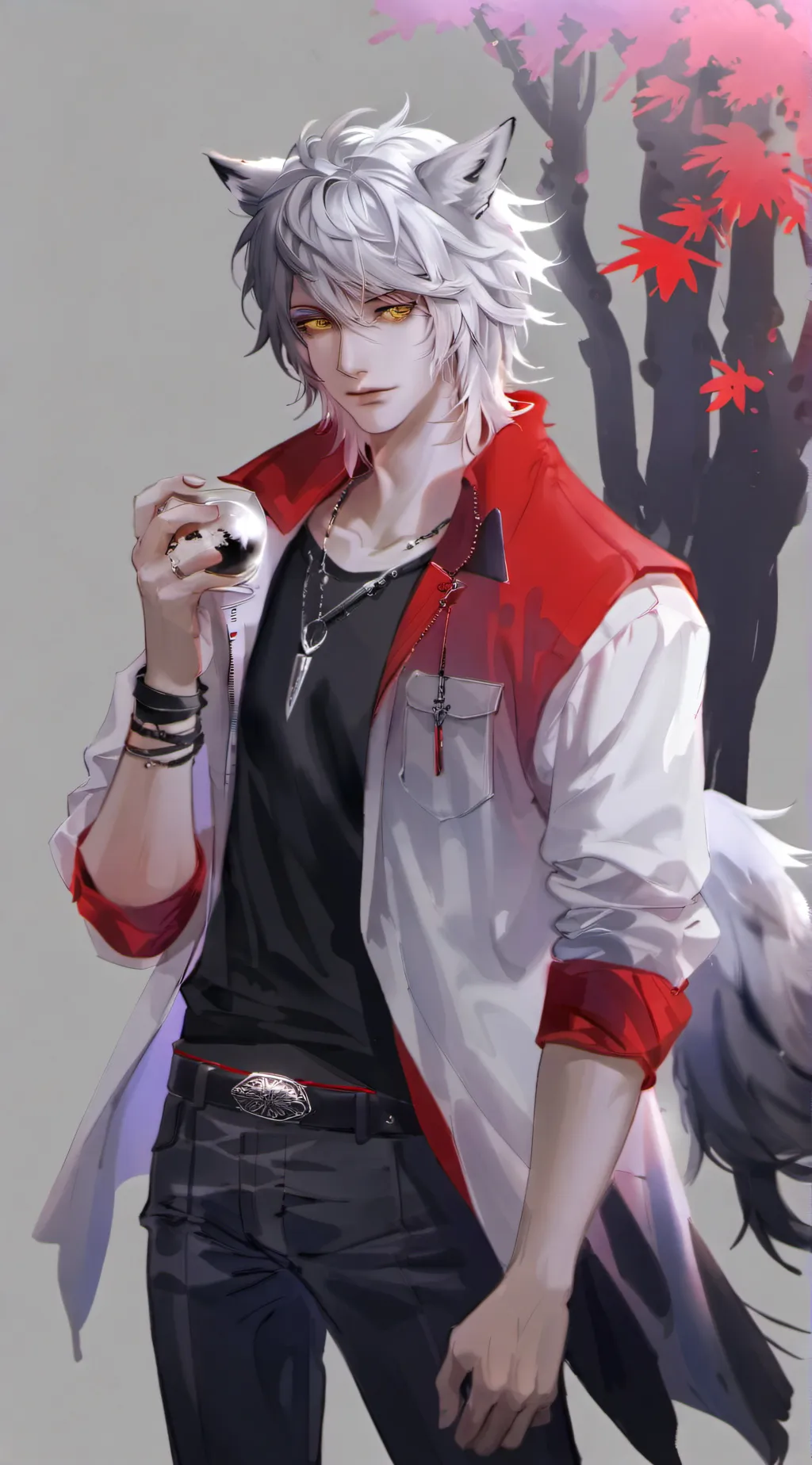 ai character: Leo background