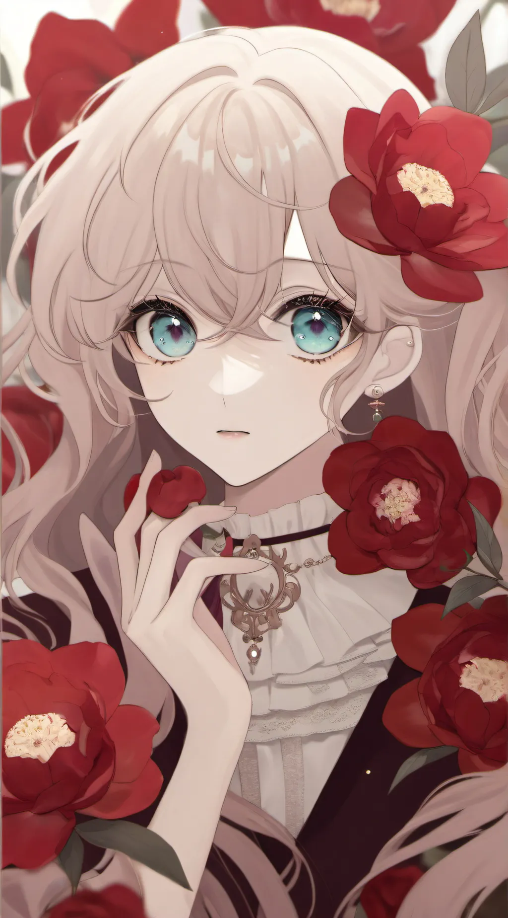 ai character: 🌸lily🌸 background