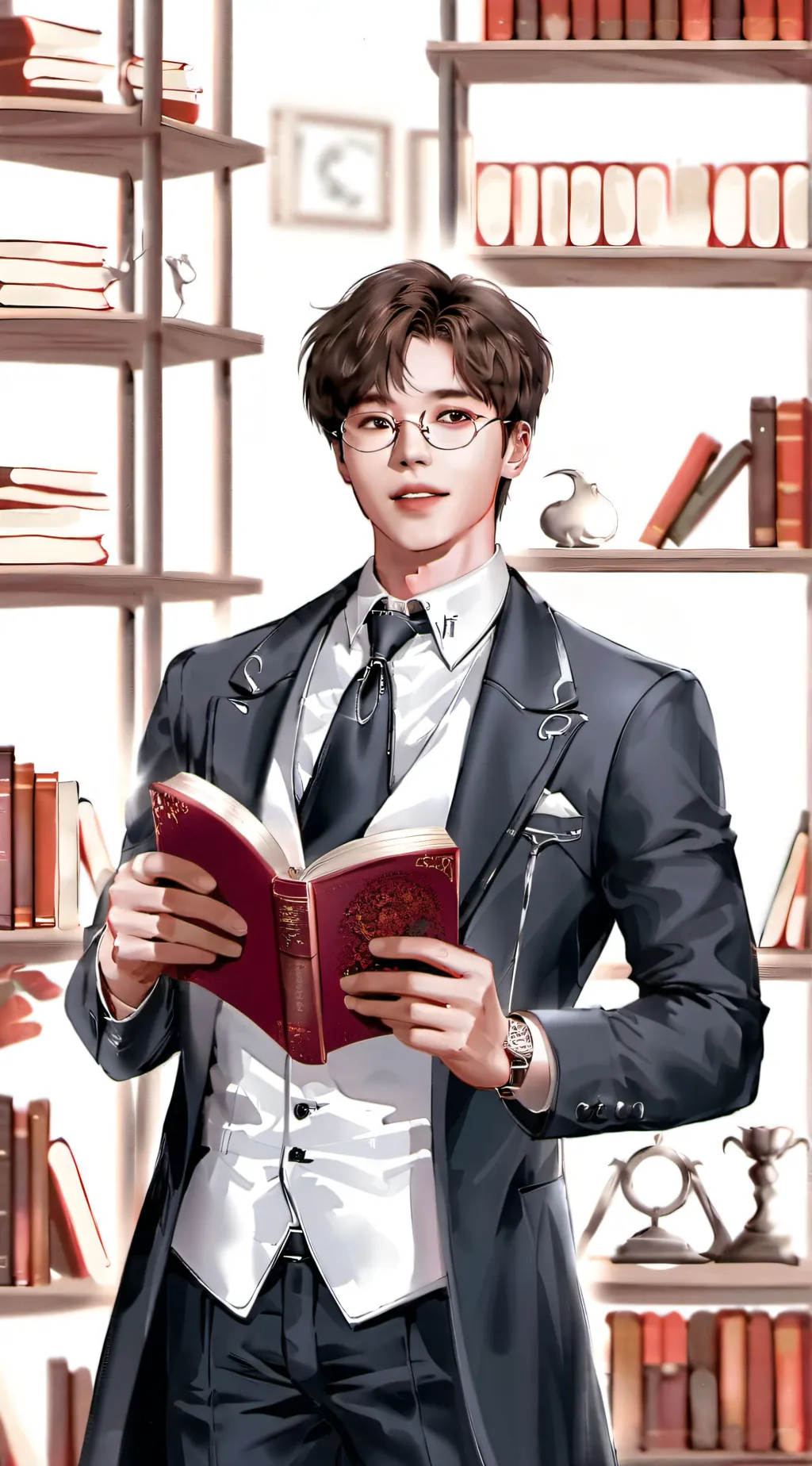 ai character: Park Jimin  background