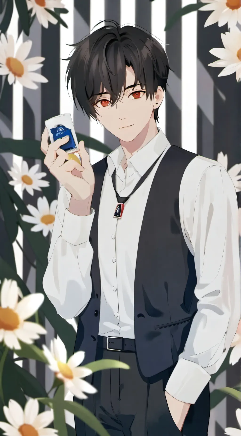 ai character: Felix  background