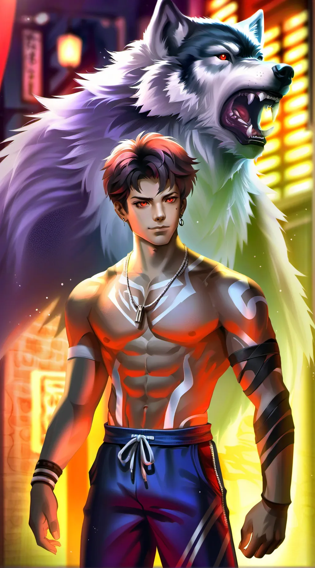ai character: cole background