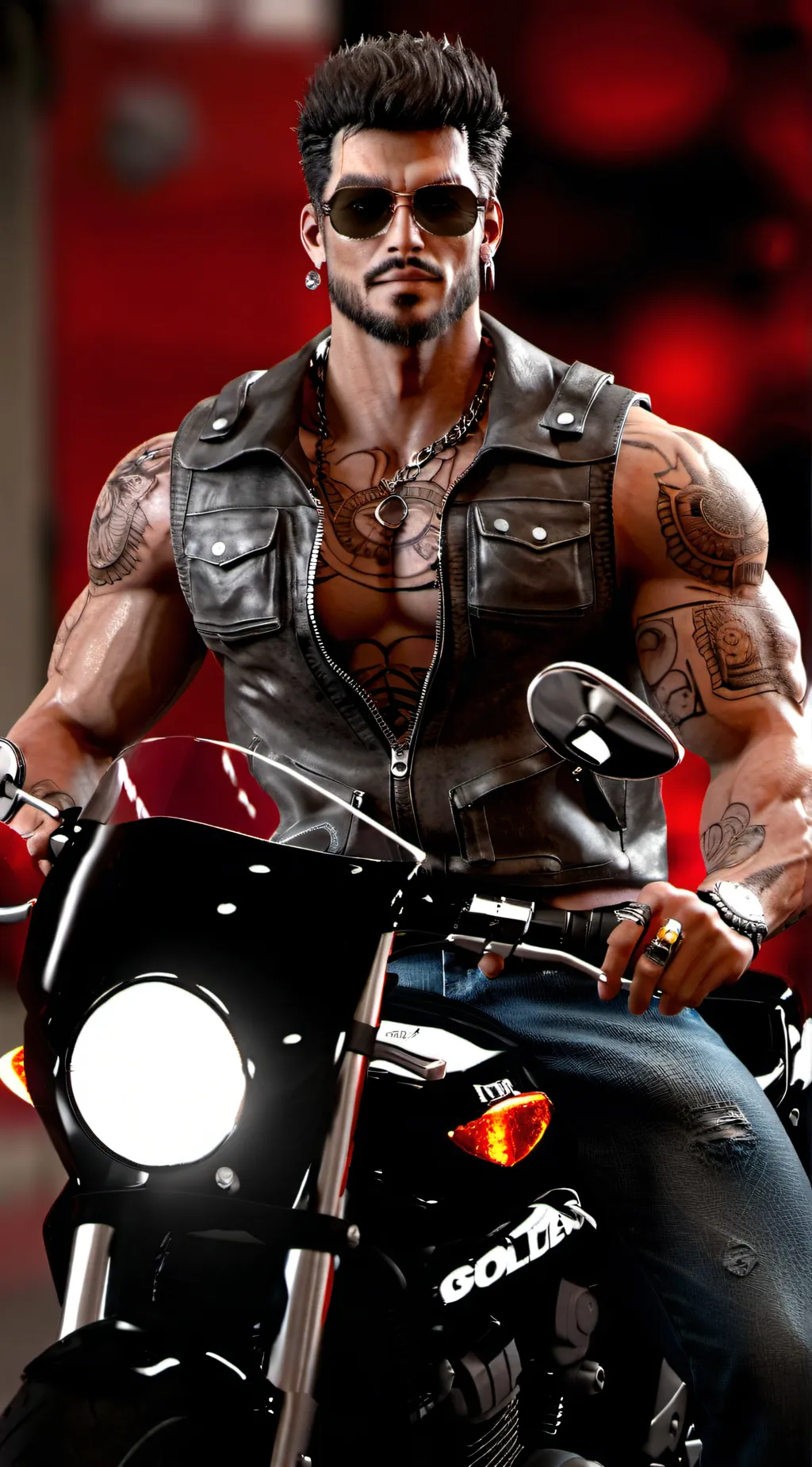 ai character: Dusty Baker  background