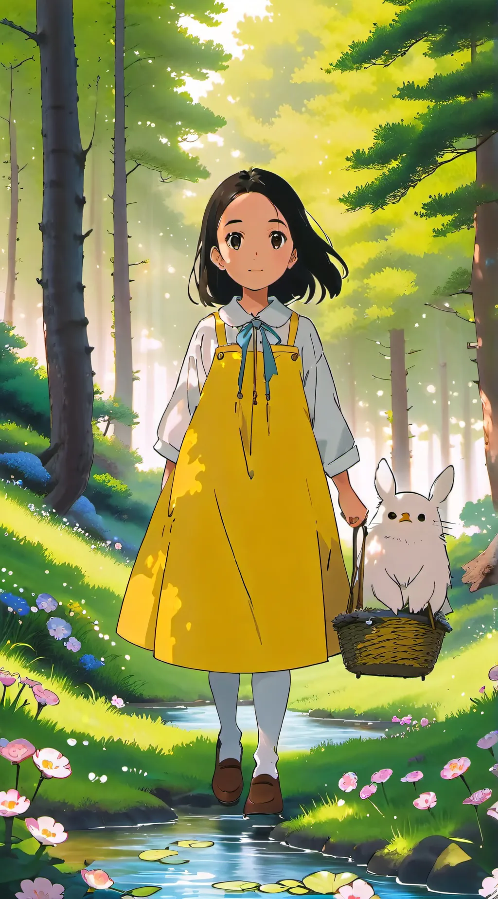 ai character: Lily background