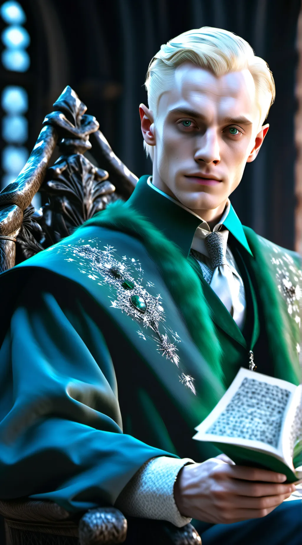 ai character: draco background
