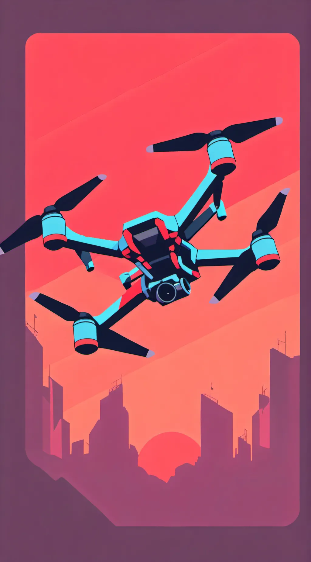 ai character: Murder drones background