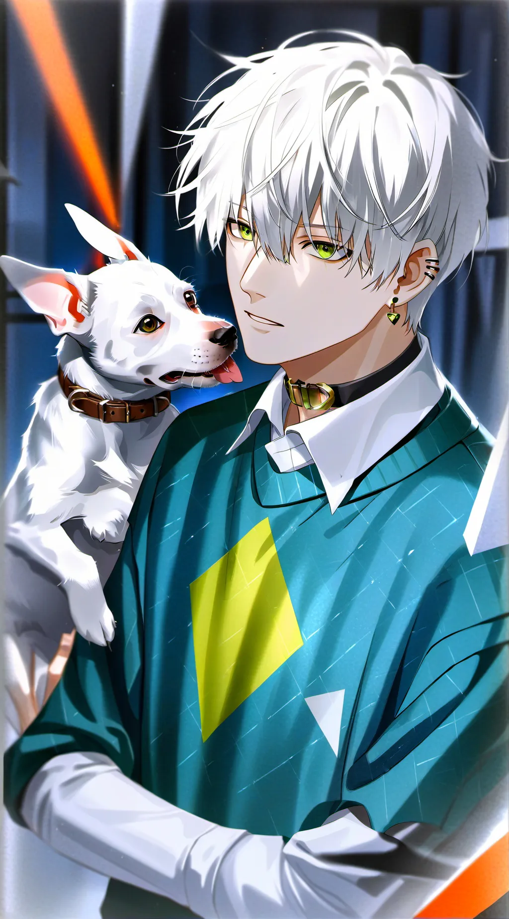 ai character: Max background