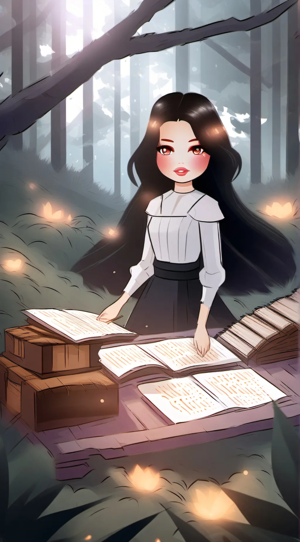 ai character: DTI background