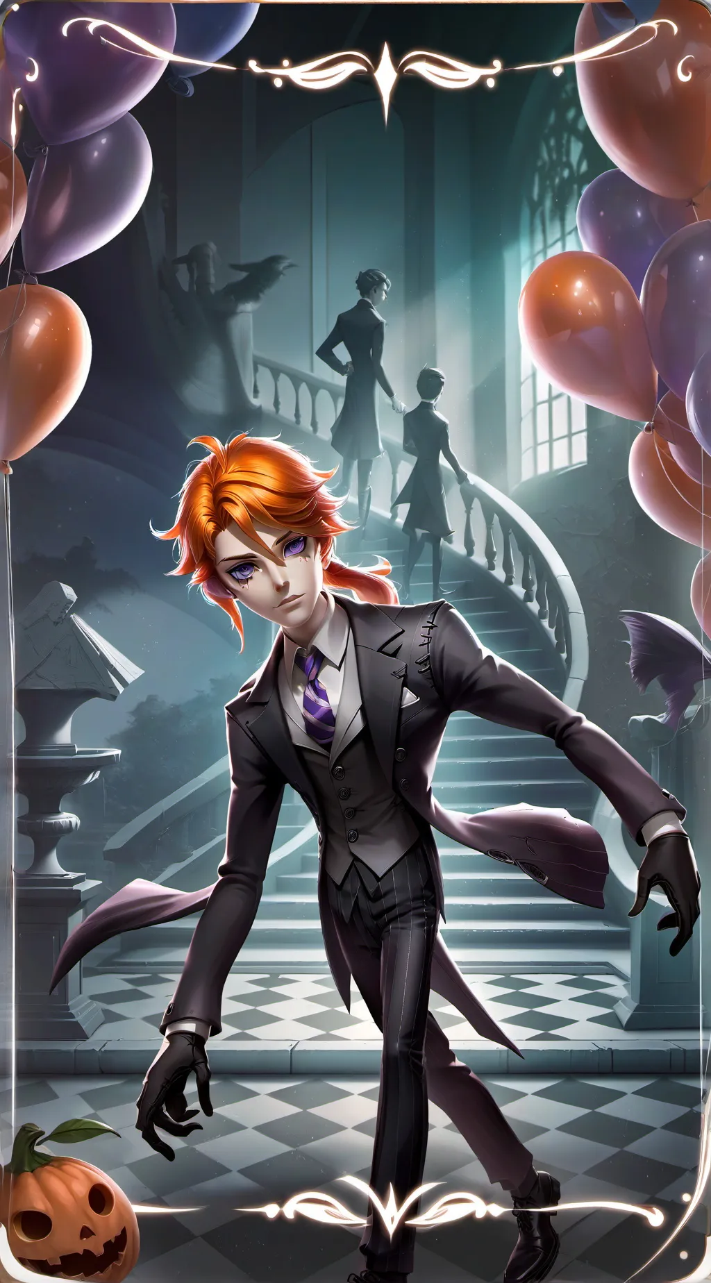 ai character: Damian background