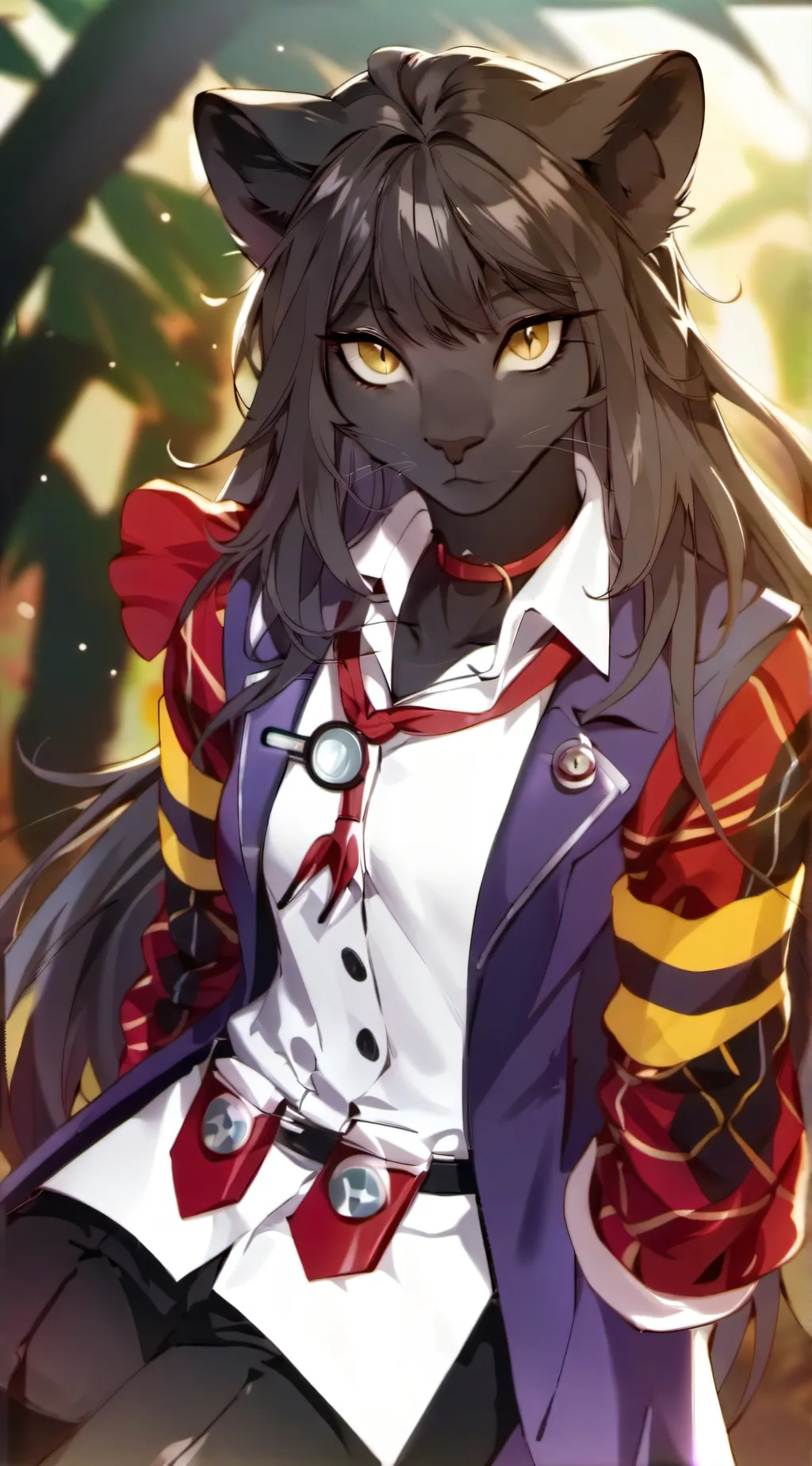 ai character: August background