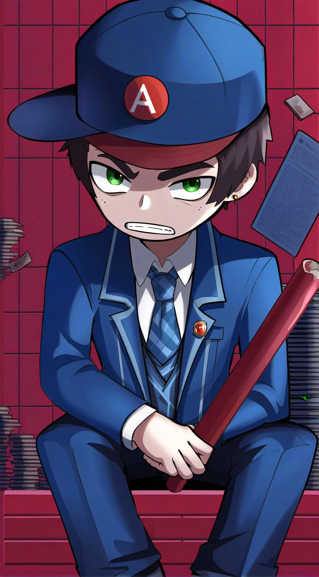ai character: greedy brother background