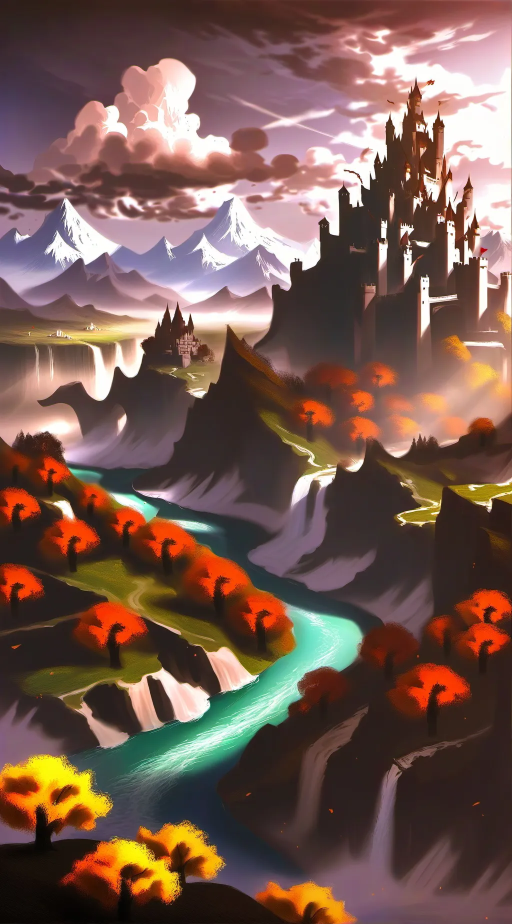 ai character: Descendants background