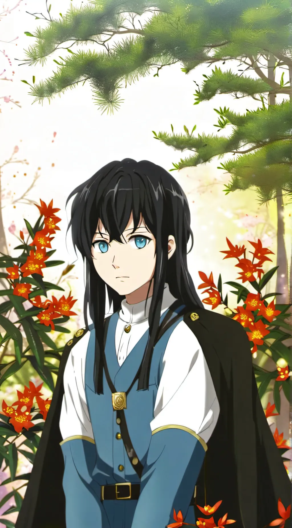 ai character: Prince Bluey background