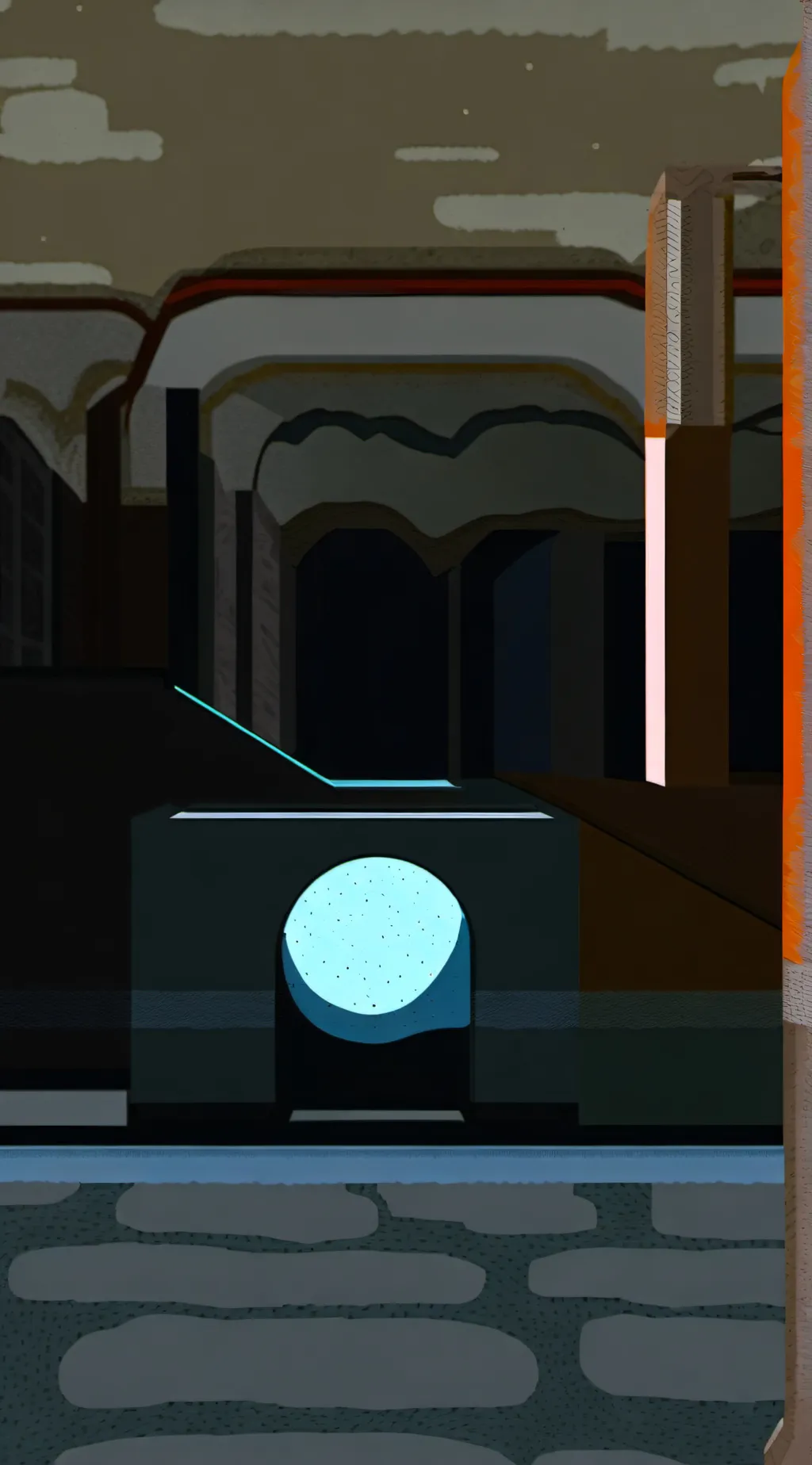 ai character: Animatic  background