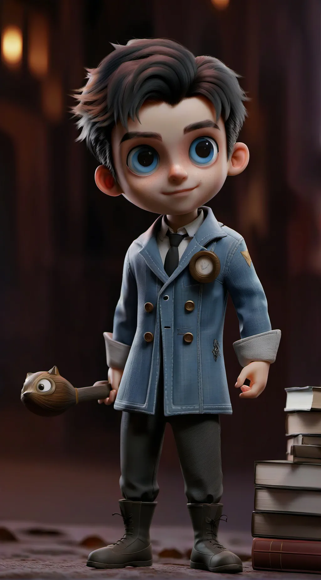 ai character: Gregory ROOkwood  background