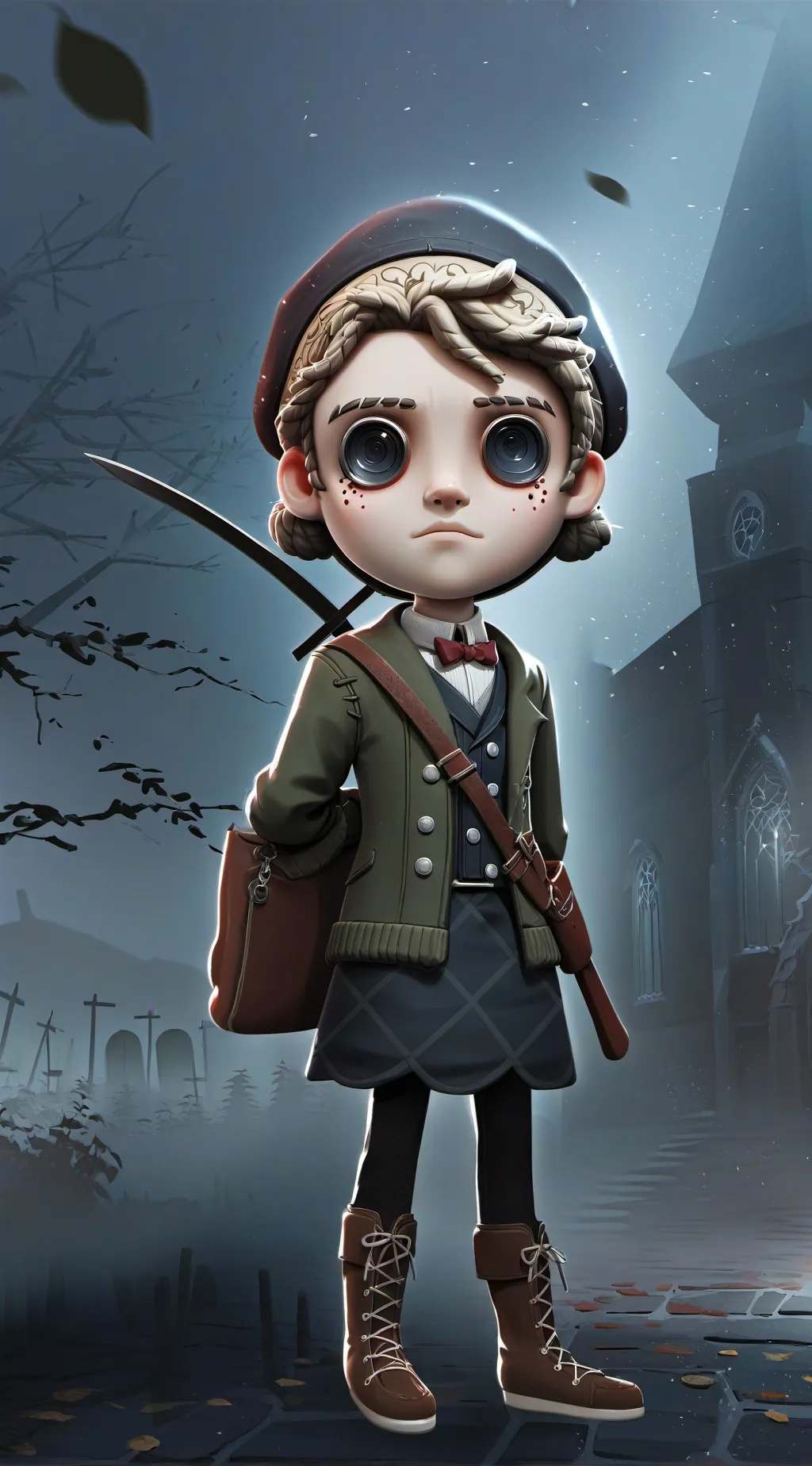 ai character: Zombie apocalypse background