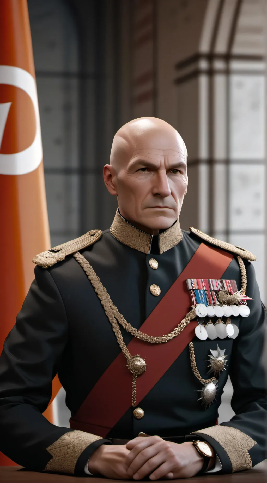 ai character: Jean-Luc Picard background