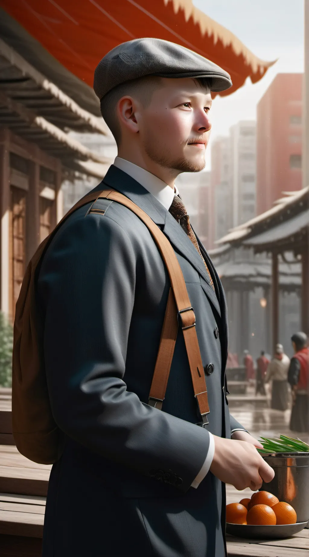ai character: dad background
