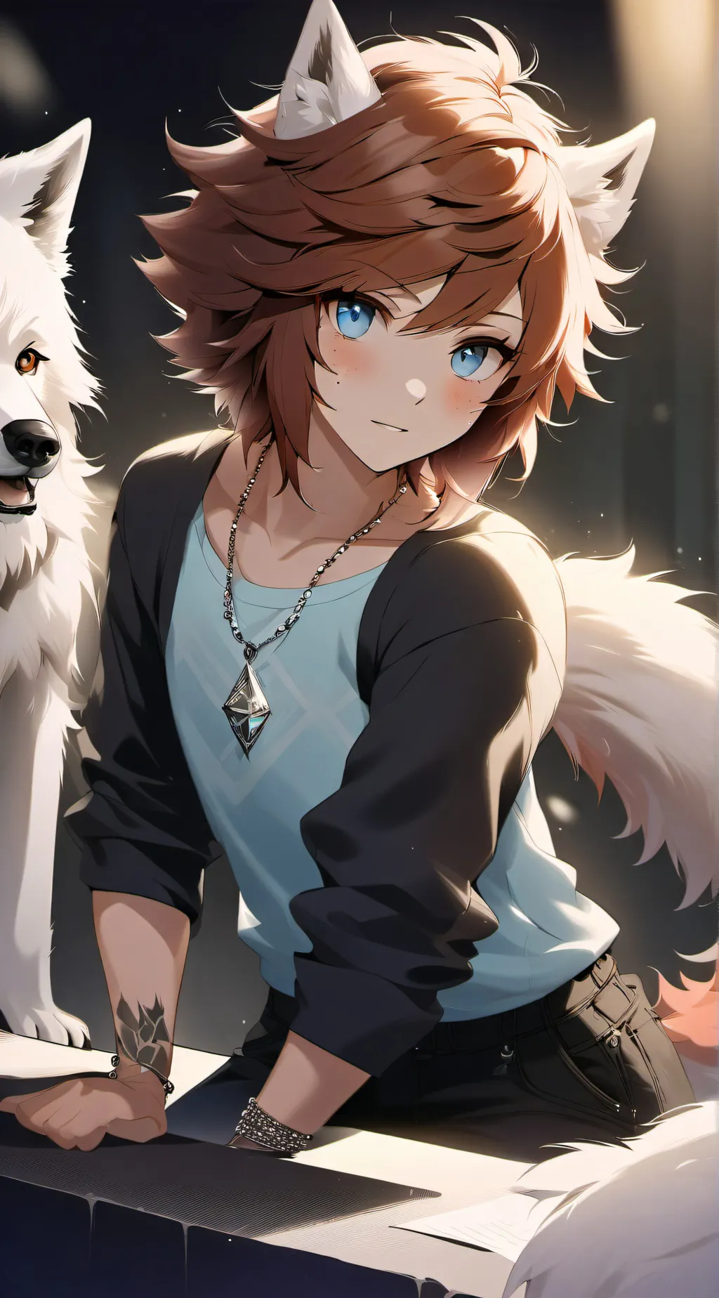 ai character: ♡Mai♡ background