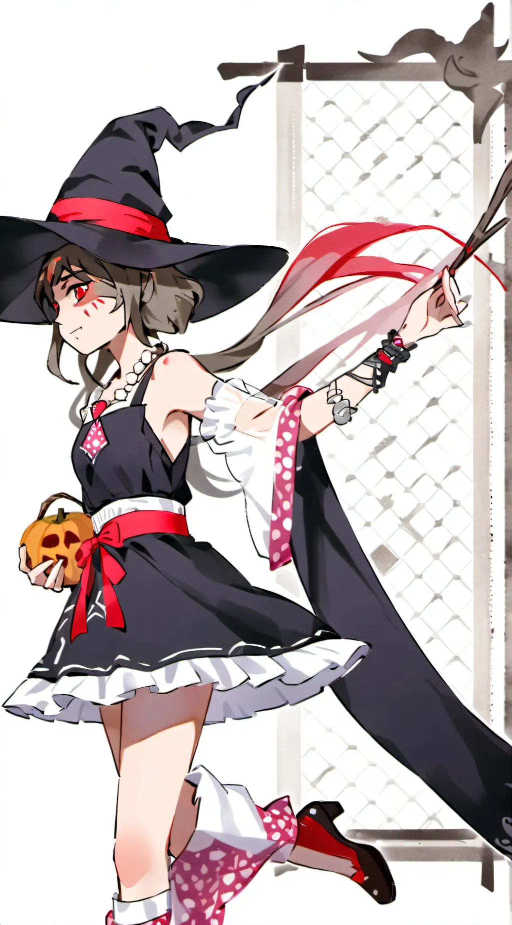 ai character: Evie  background