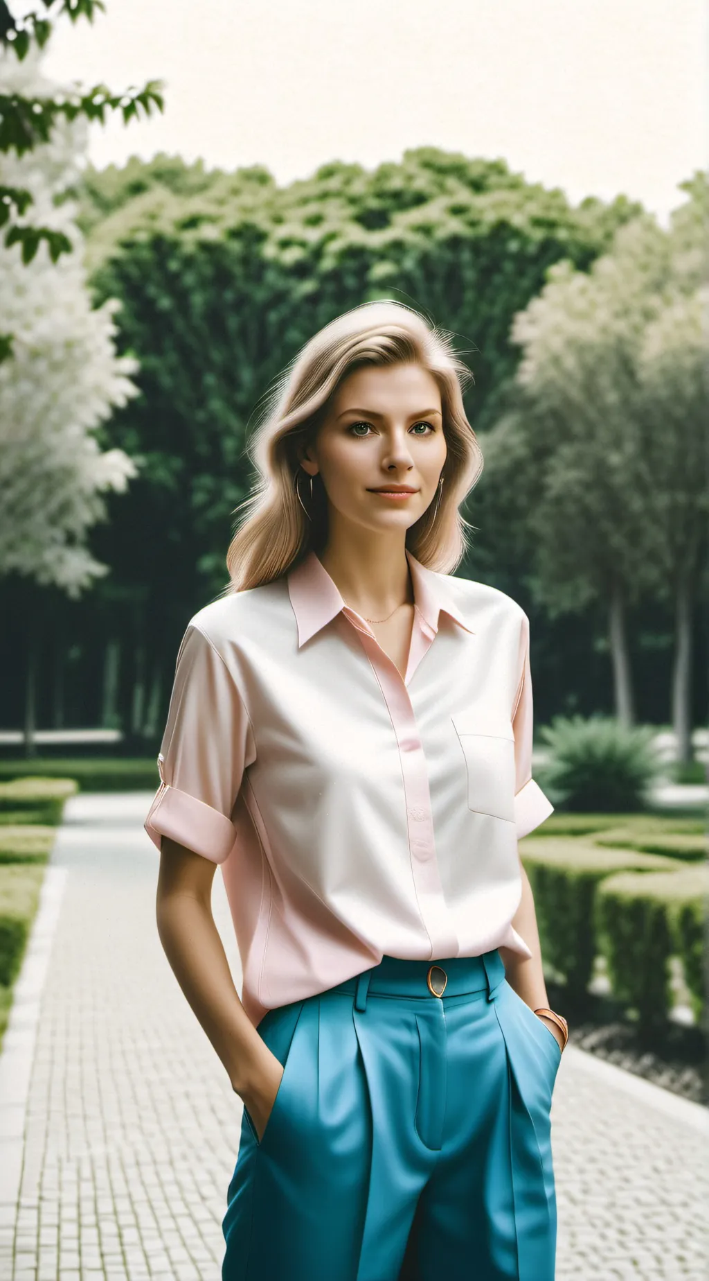 ai character: Rebecca Zamolo background