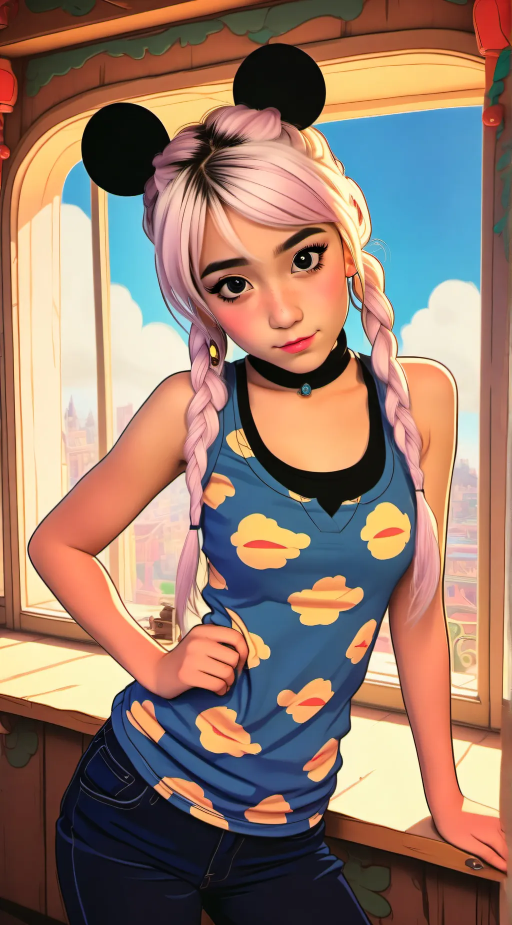 ai character: Samantha  background
