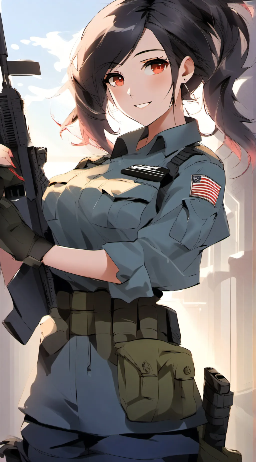 ai character: area 51 background