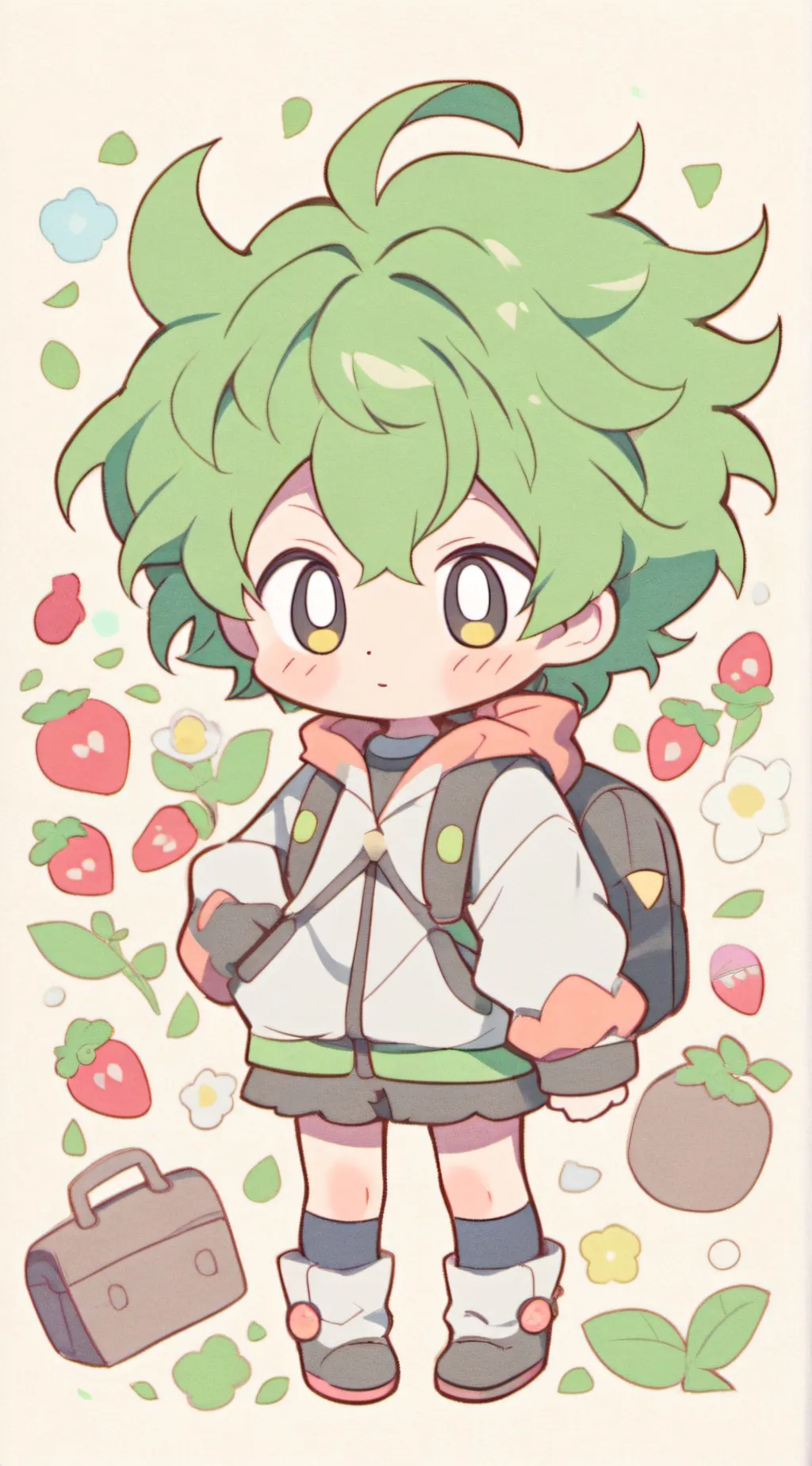 ai character: 🥦 Deku 🥦 background