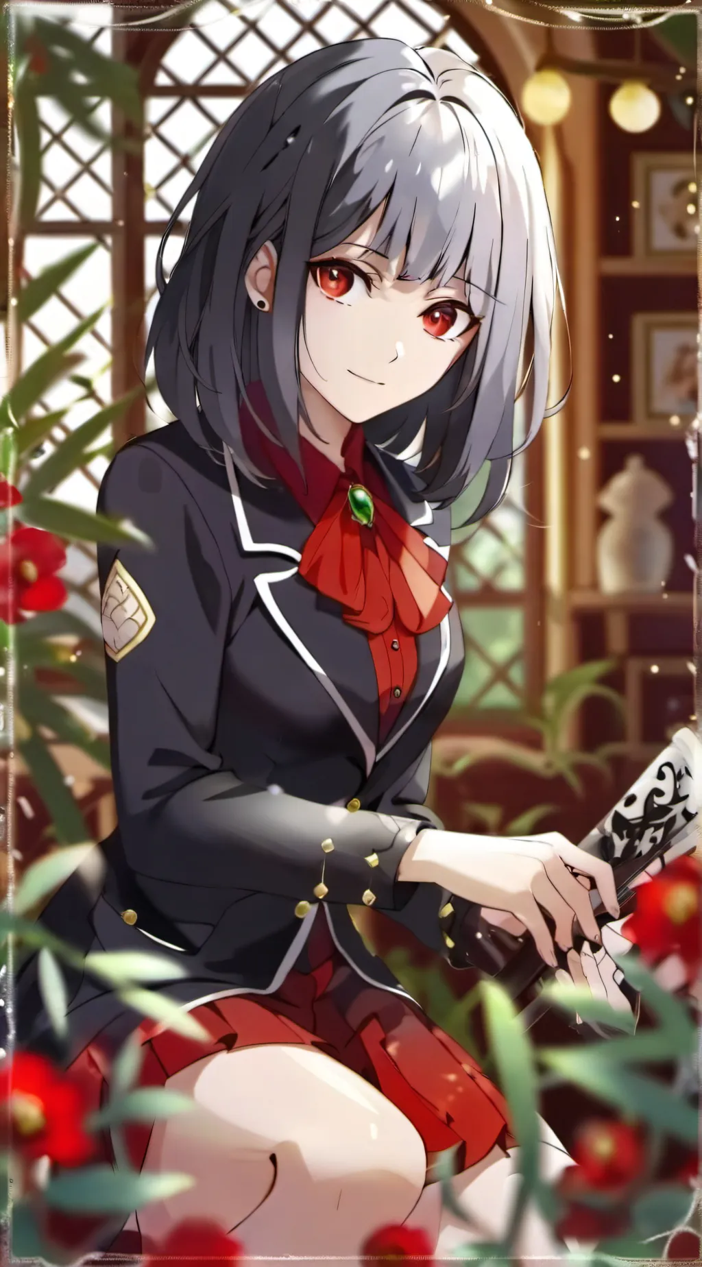 ai character: Zoey background