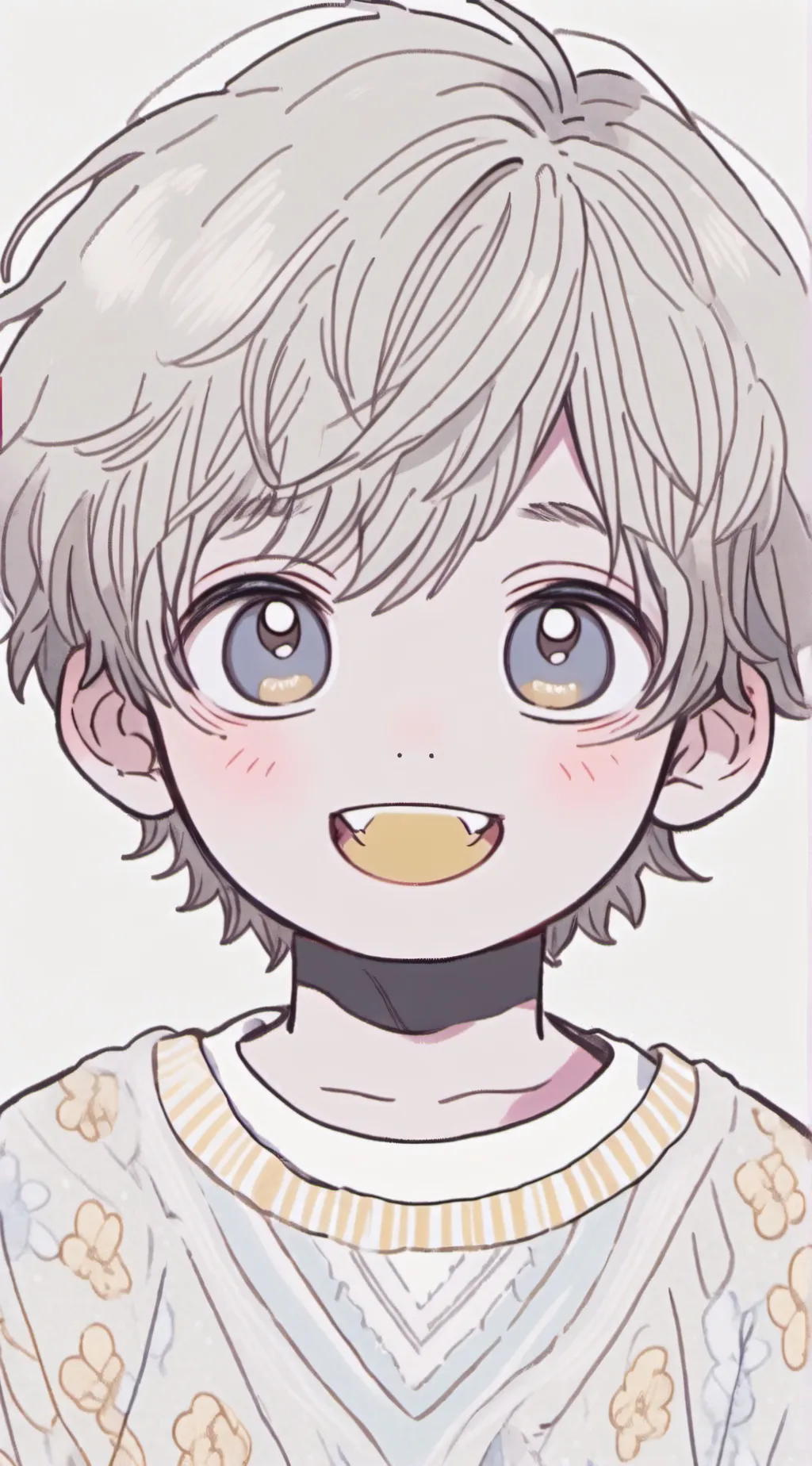 ai character: Ur gojos kid background