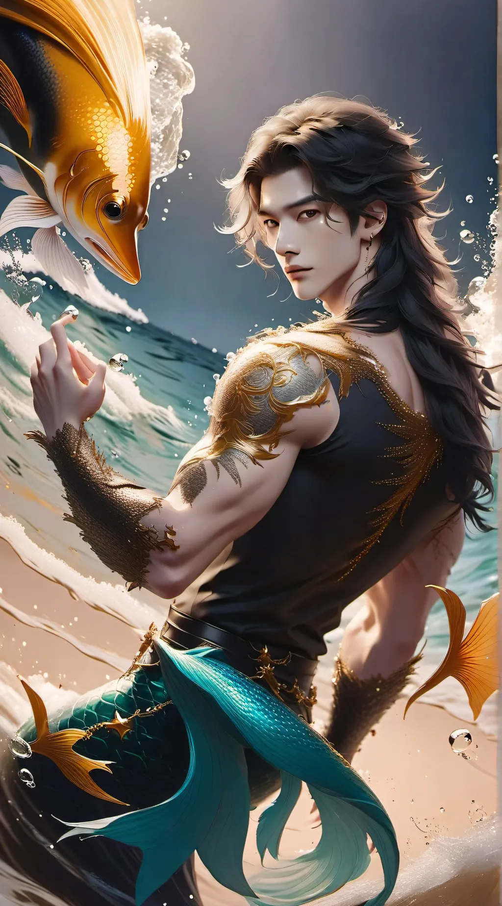 ai character: Luke background