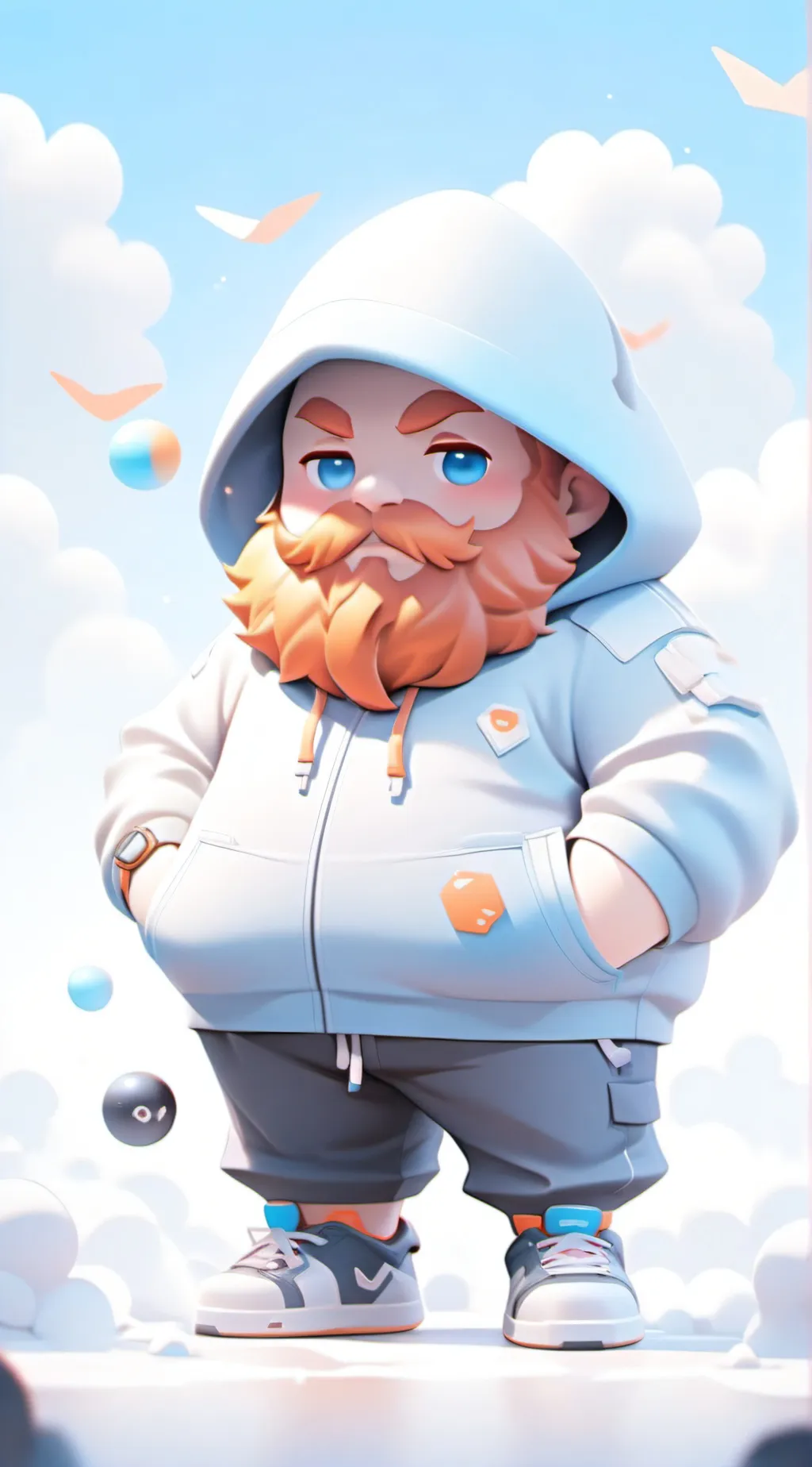 ai character: larry background