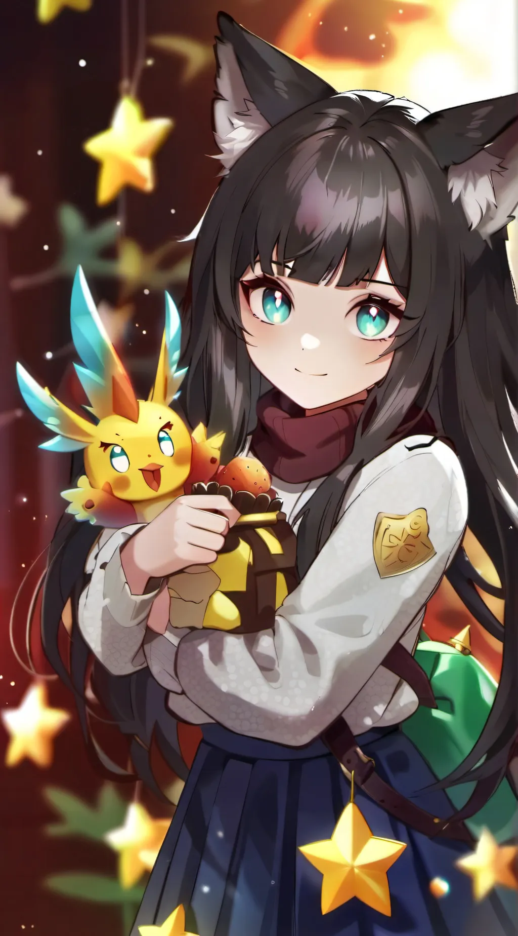 ai character: Miss Krystal  background