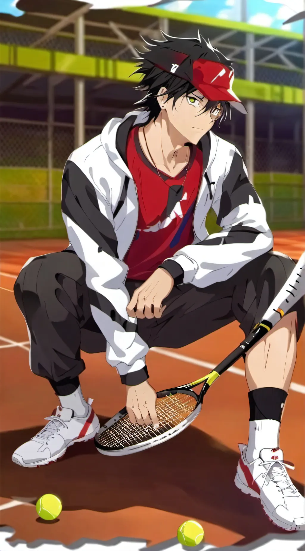 ai character: Ryoma Echizen background