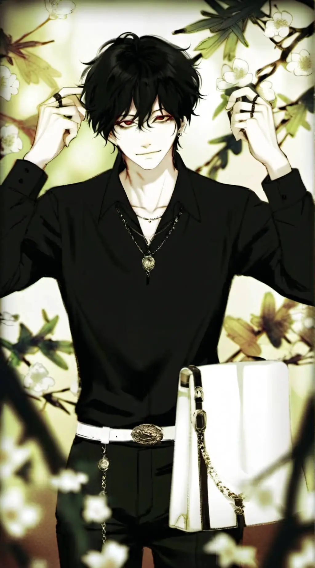 ai character: *ೃ༄ ꓅ꂑꌚꑛ background