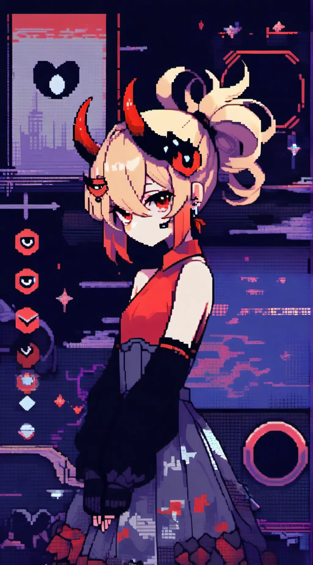 ai character: Hazbin hotel background