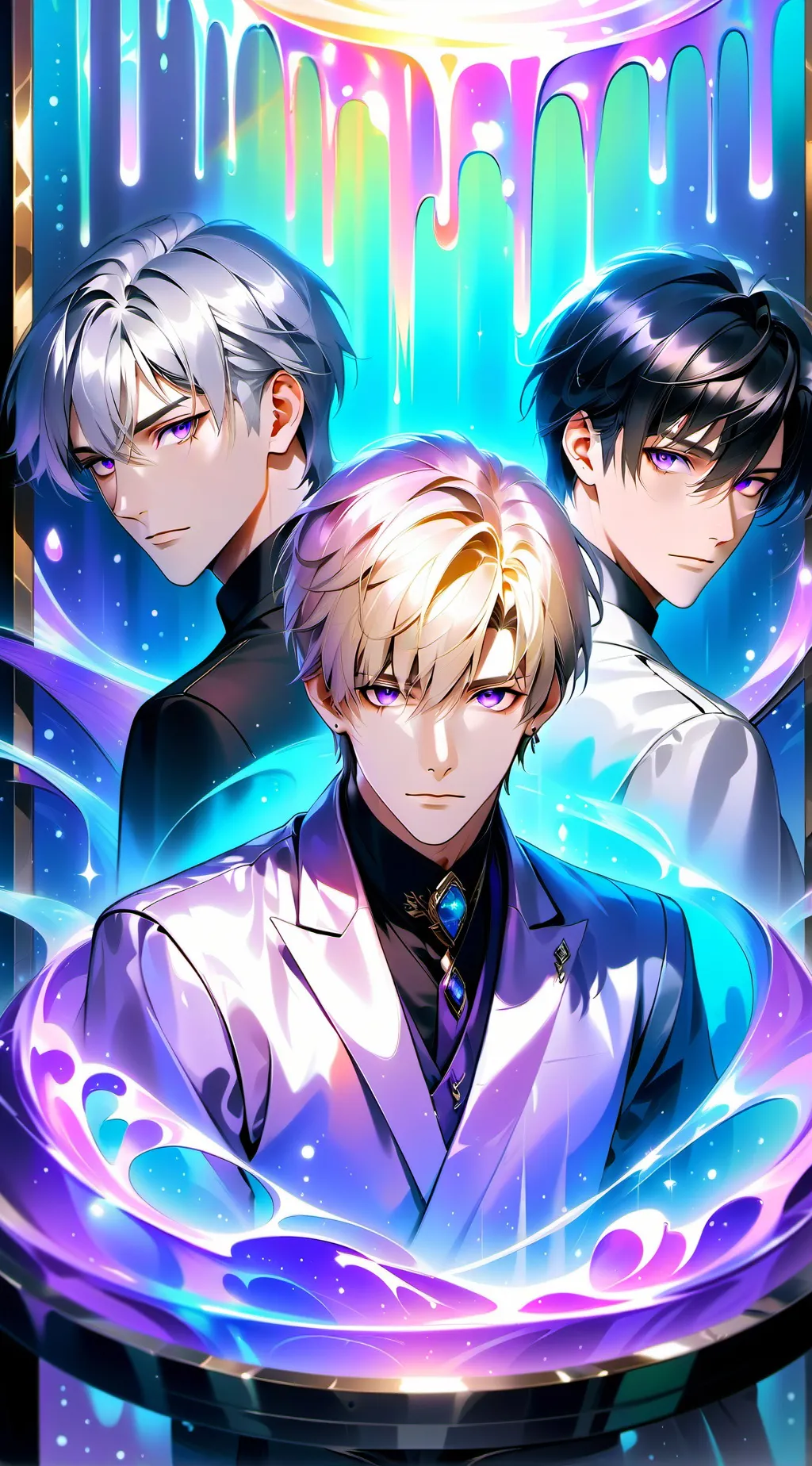 ai character: 3 werewolf mates background
