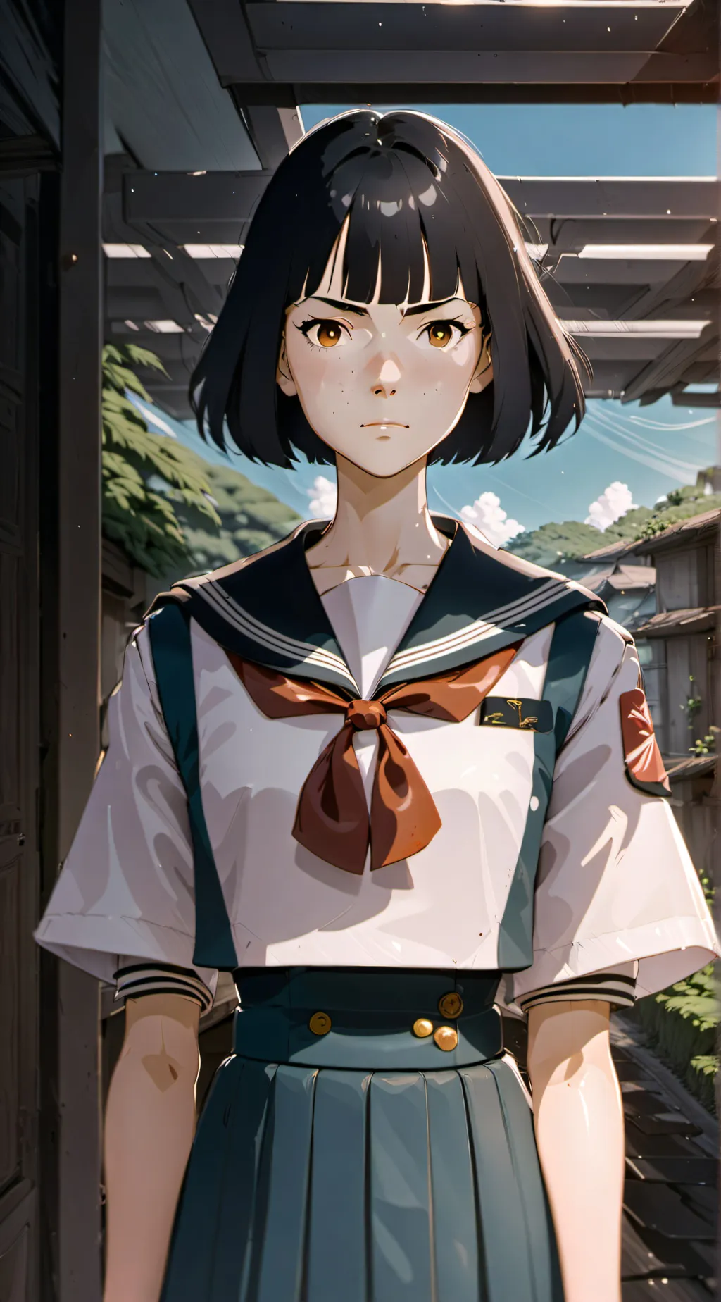 ai character: Akashi-san background