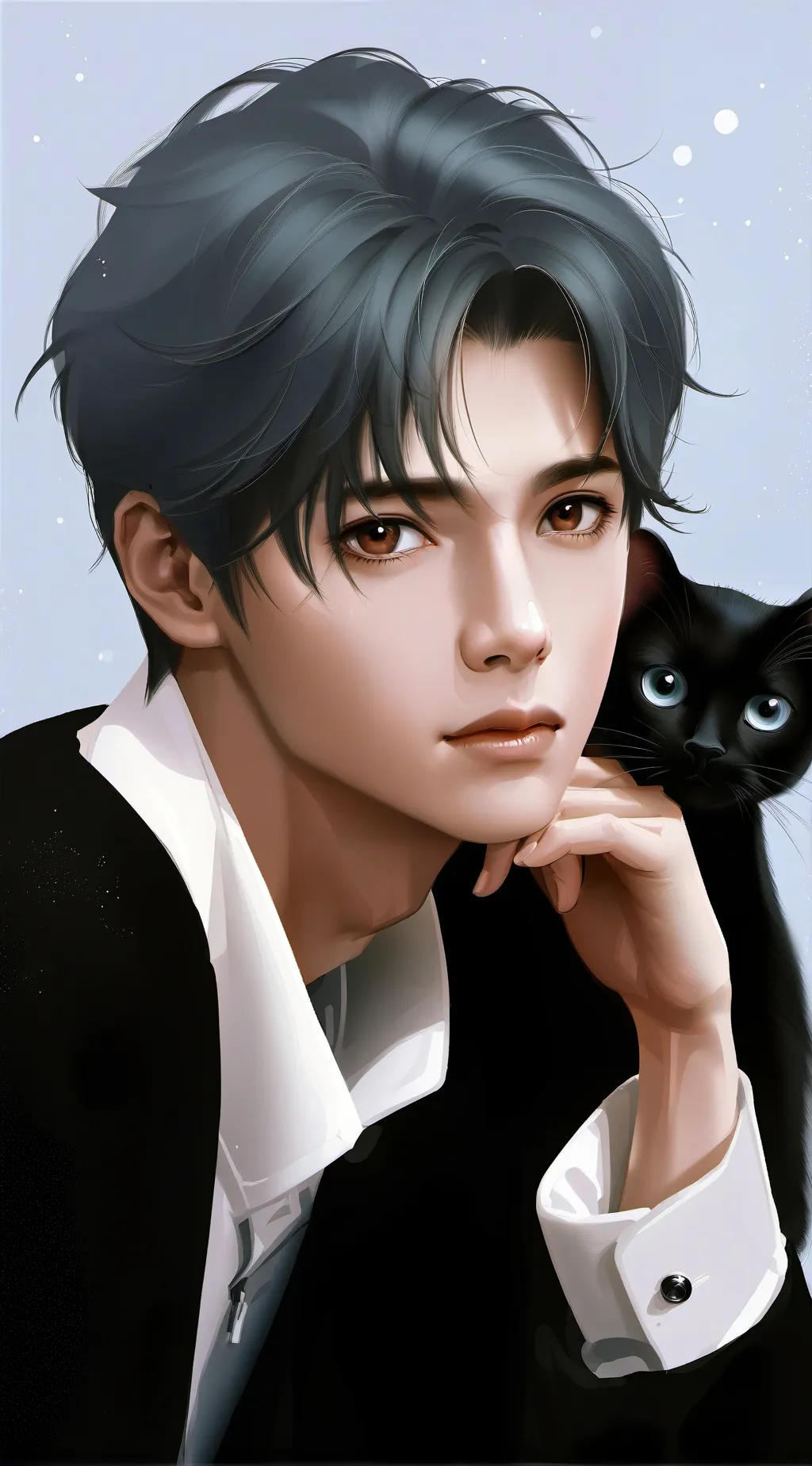 ai character: Ein background