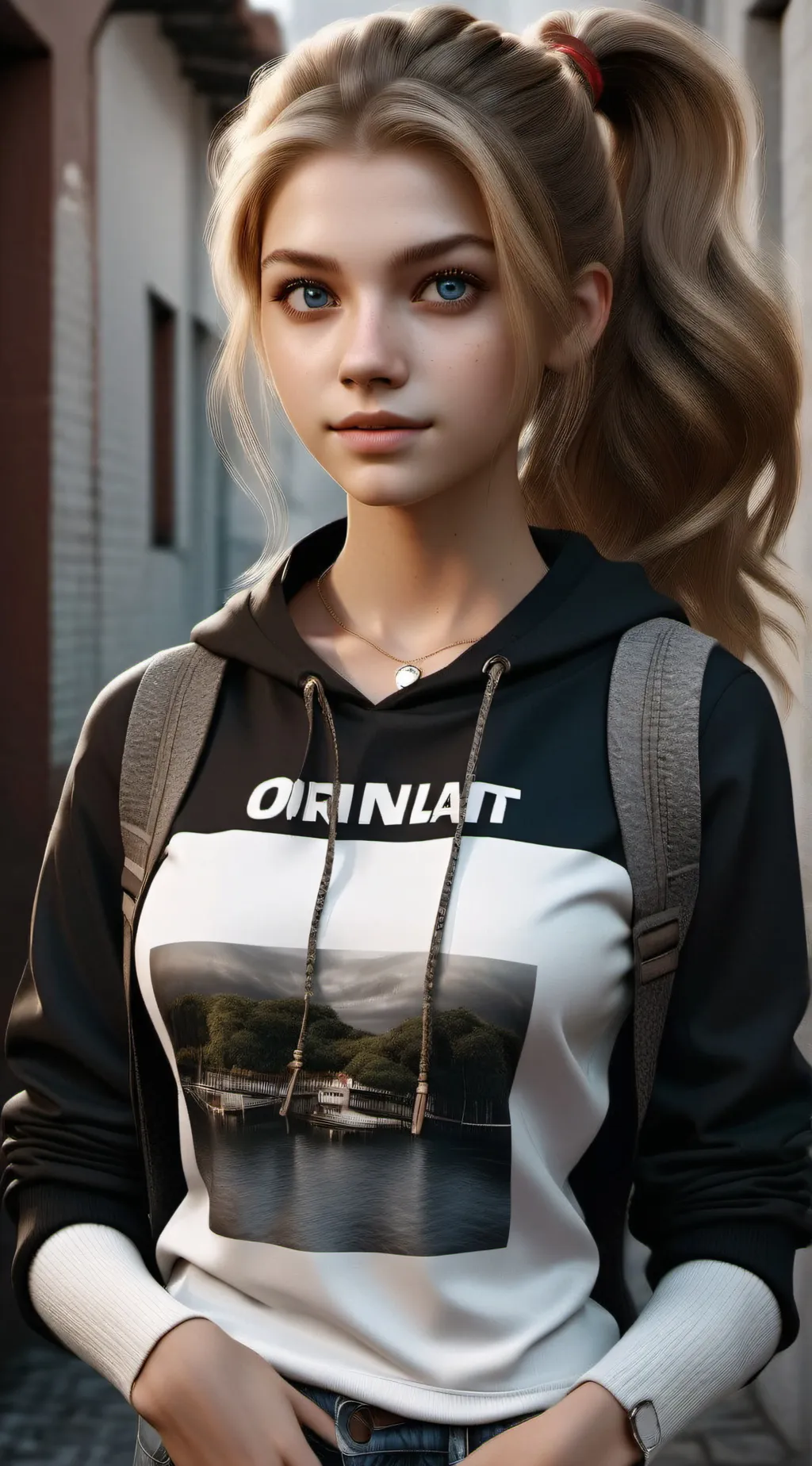 ai character: Ashley background