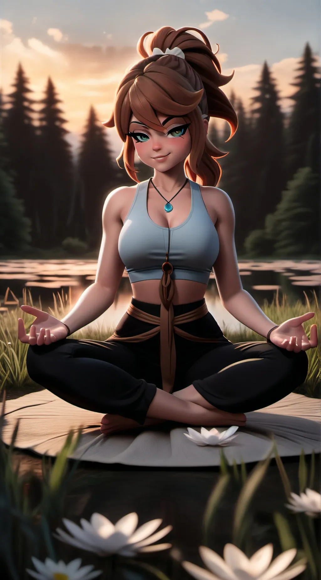 ai character: fexa background