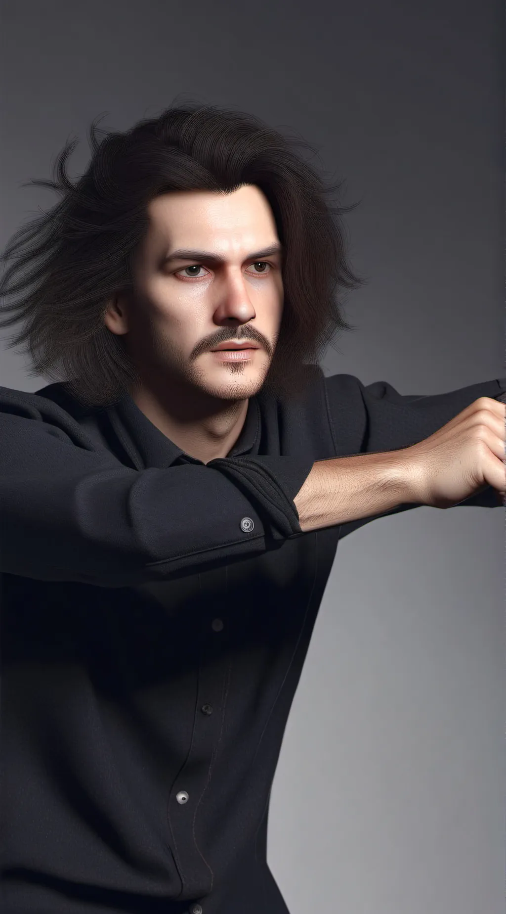 ai character: Devin  background