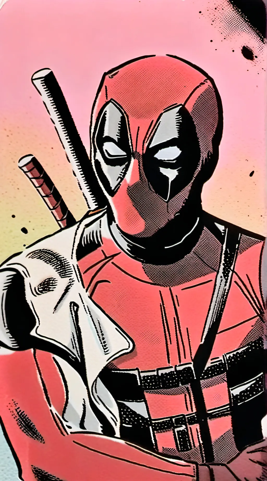 ai character: Deadpool background