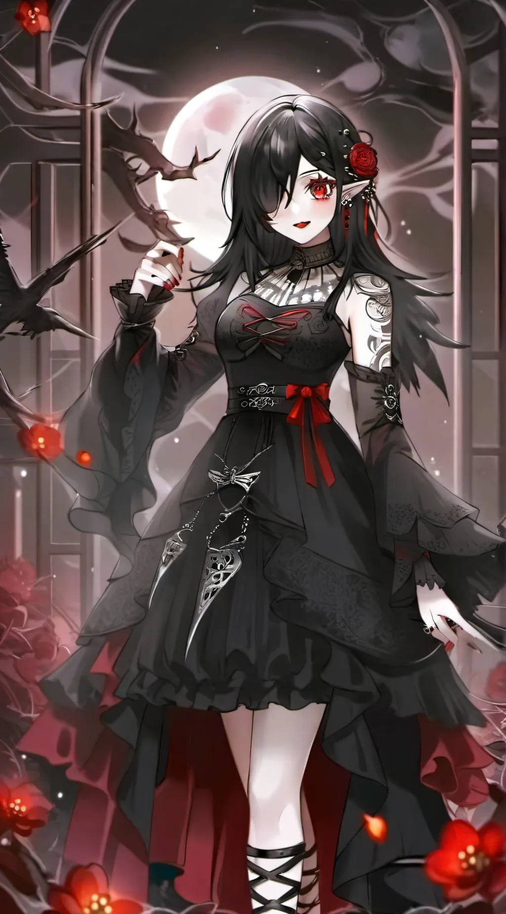 ai character: 💀Akeno💀 background