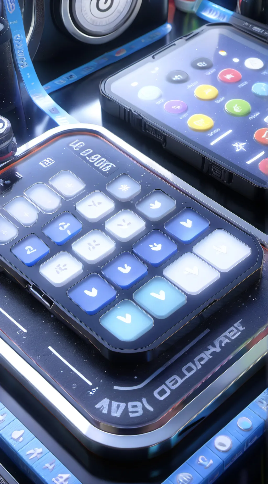ai character: Caculator background