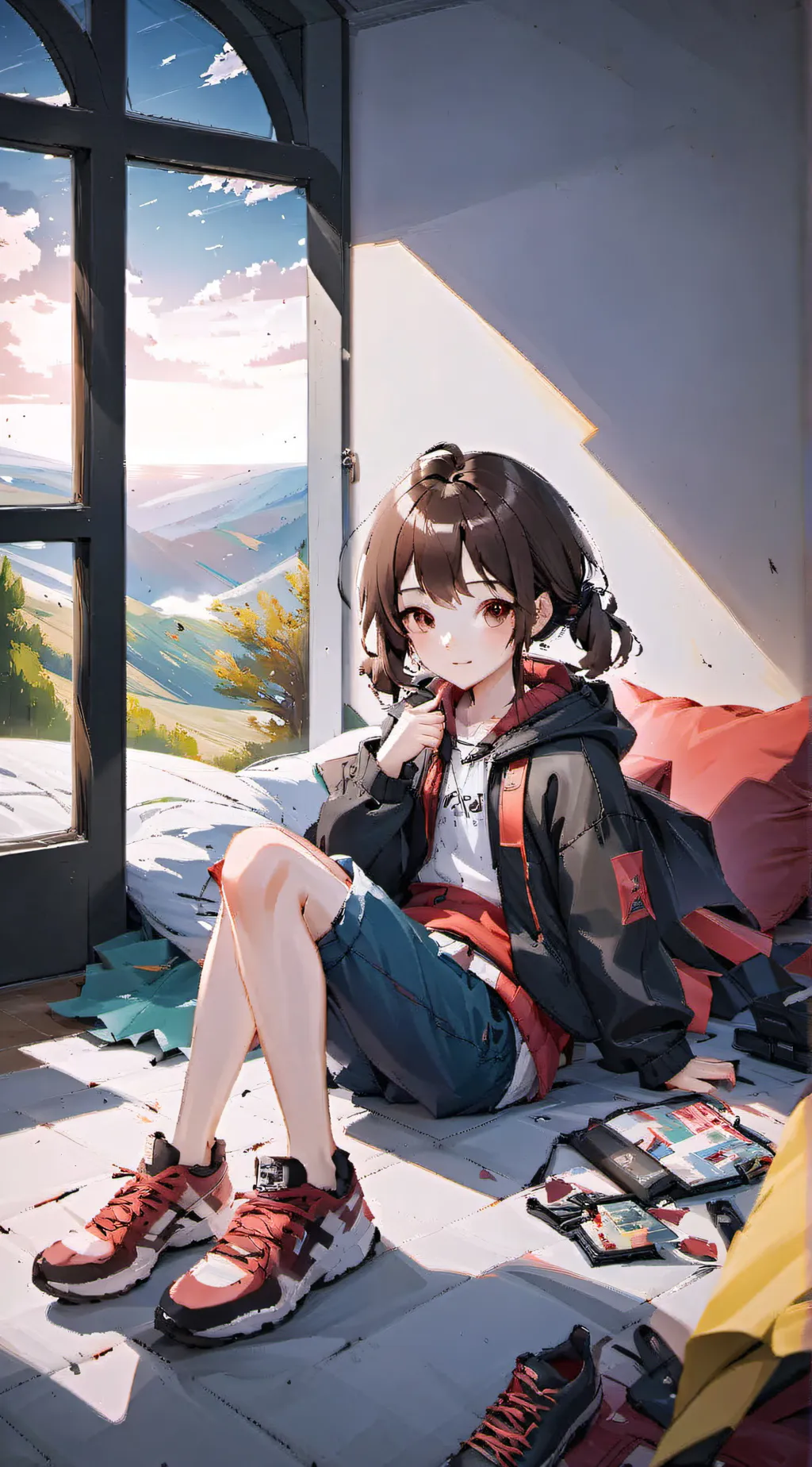 ai character: Lily background