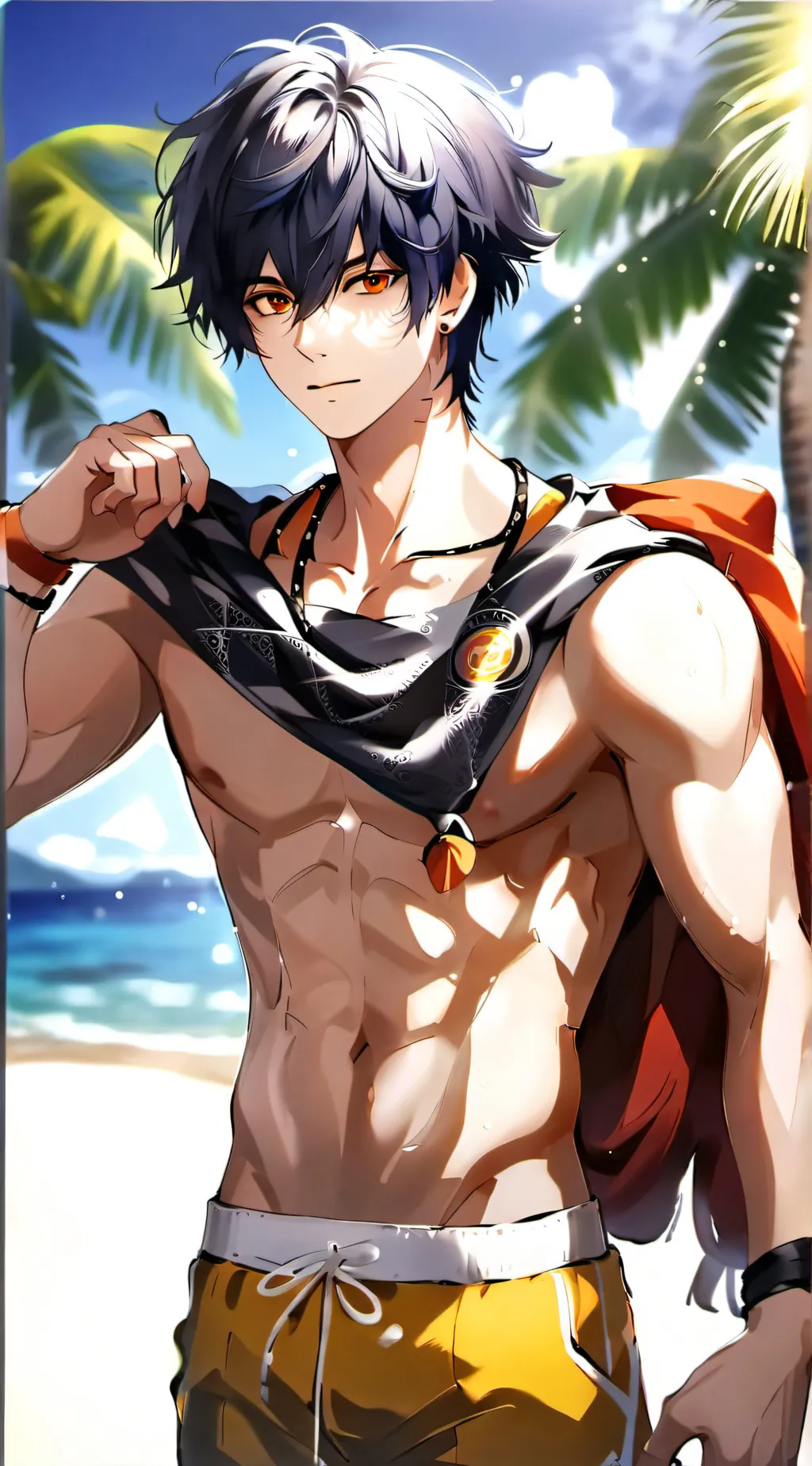 ai character: ~Asher~ background