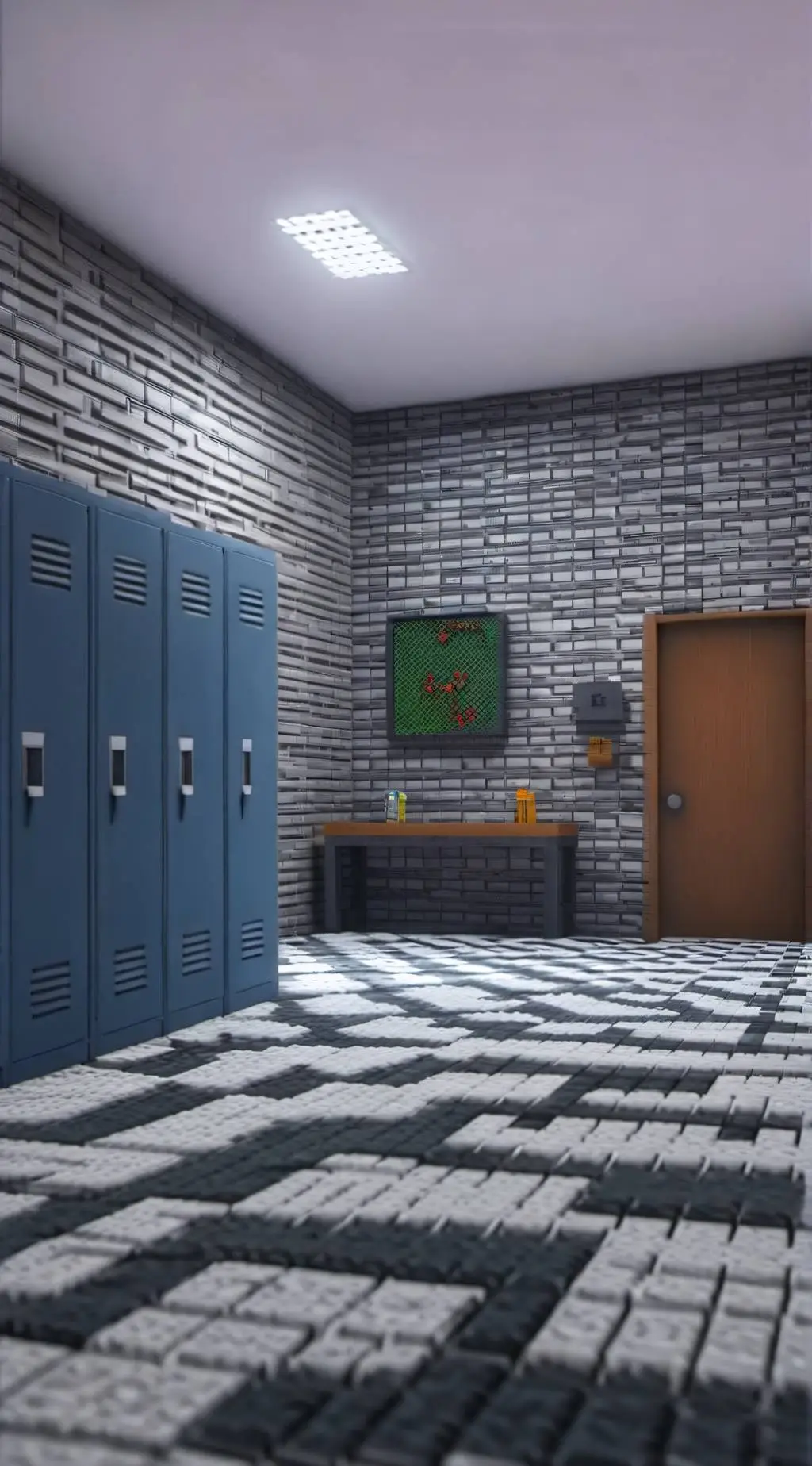 ai character: interminable rooms background