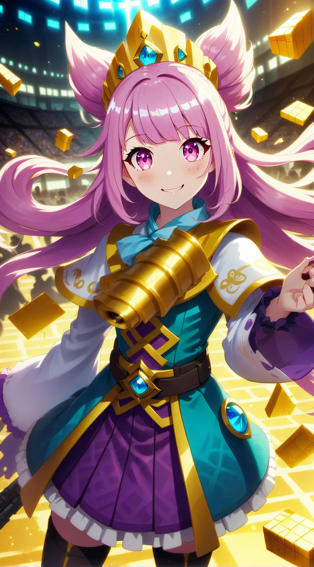 ai character: king krill (sky) background