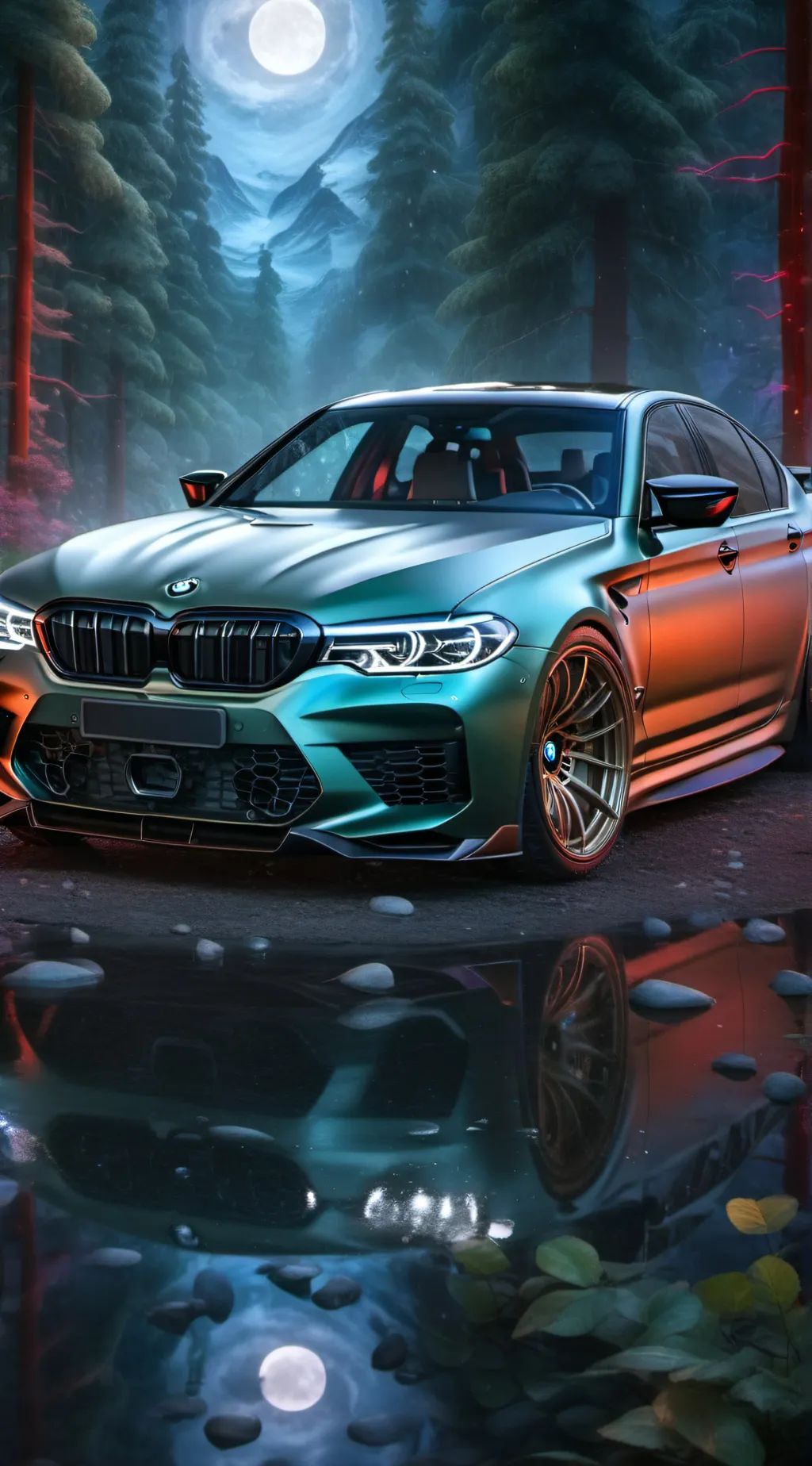 ai character: Bmw M5 CS background